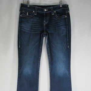 True Religion Becky Jeans Diamond Pave Jeans 31